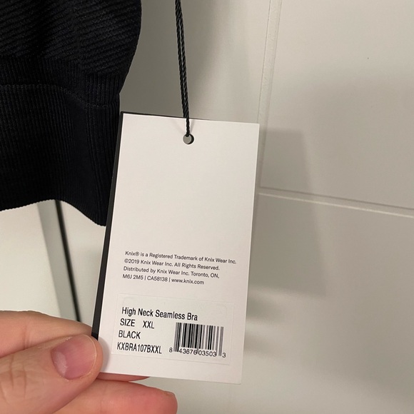 Knix Good to Go High Neck Seamless Bra - Picture 4 of 4